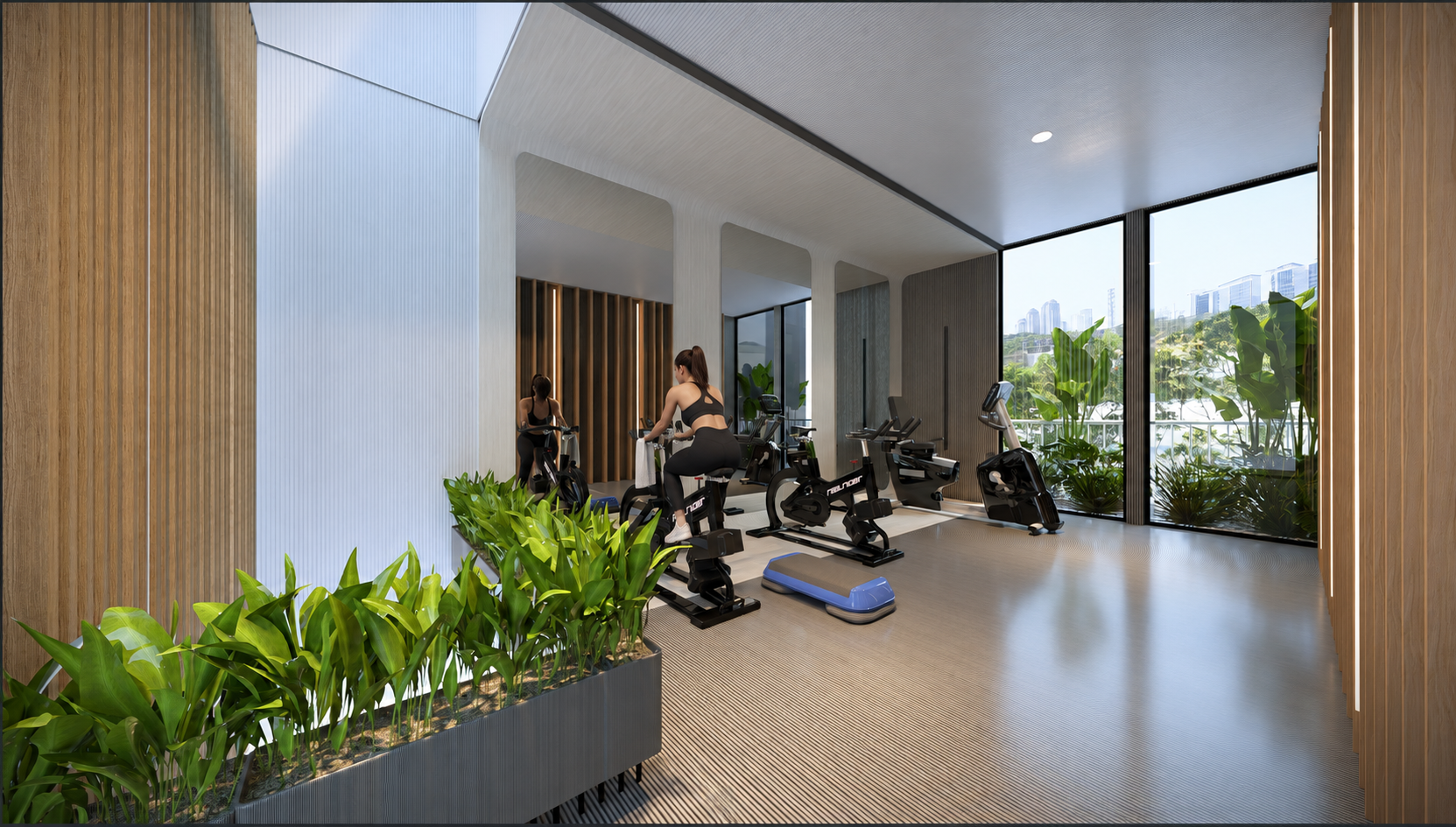 Gimnasio dentro de CAPITAL 6.18
